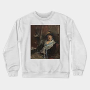 Marie Samary of the Odeon Theater by Jules Bastien-Lepage Crewneck Sweatshirt